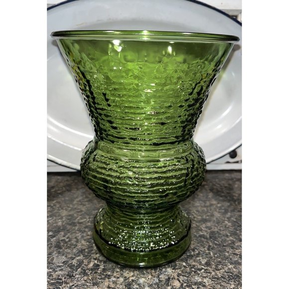 Napco Art Vintage Napcosoreno Rigid Avocado Green Vase Poshmark